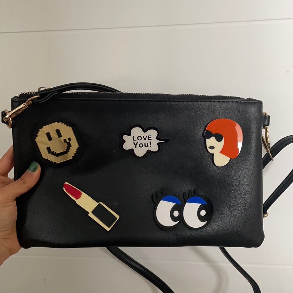 Black purse